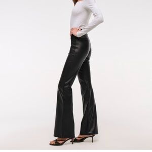 Abercrombie & Fitch Black Flare Pants